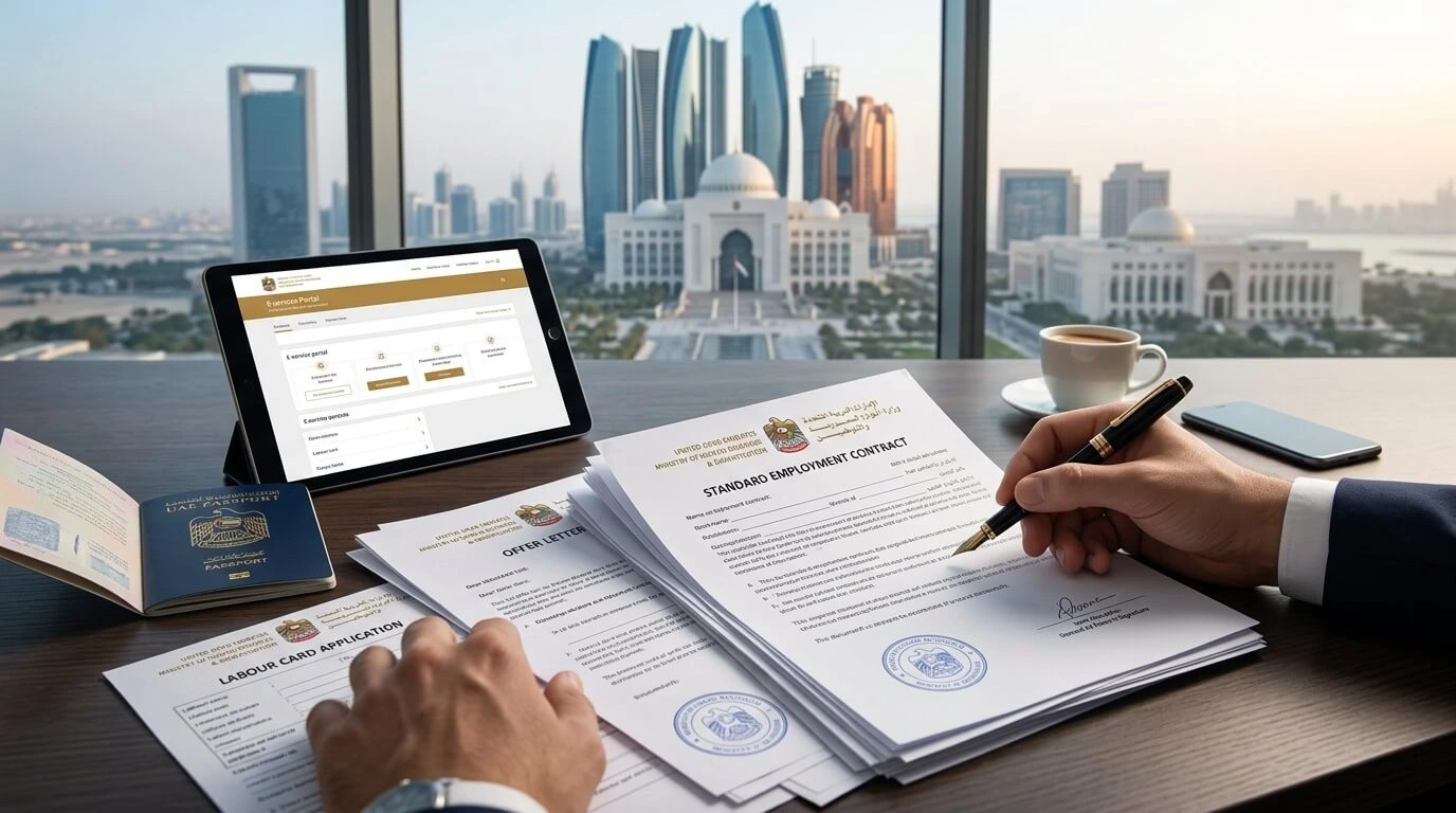 Tasheel and Tawjeeh services guide for employers in Abu Dhabi