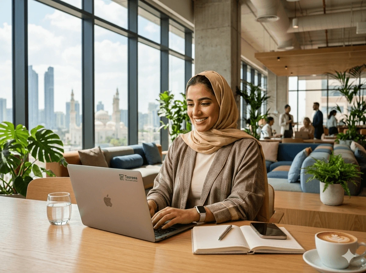 Benefits of choosing a virtual office in Abu Dhabi including cost savings, flexibility, and professional address
